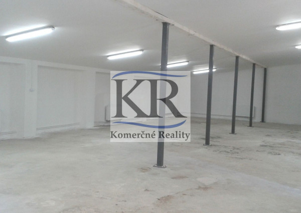 Skladový priestor na prenájom,Bratislavská ul.,190m2, 5,80-EUR/m2 bez DPH + energie