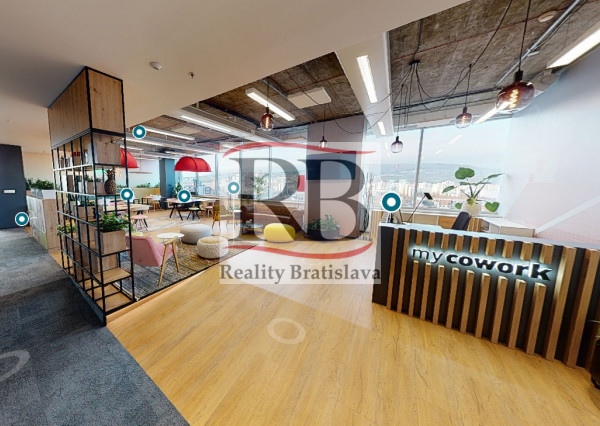 COWORKING kancelárie na prenájom, MYHIVE – VIVO/POLUS TOWER