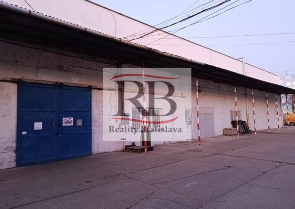 Výrobno-skladový priestor 560 m2 na prenájom