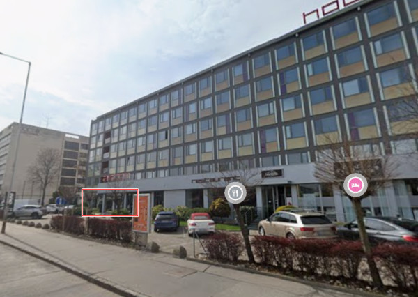 153m2 obchodný priestor v Hoteli Aston s výkladmi do frekventovanej ulice, s parkovaním, Bajkalská-Ružinov