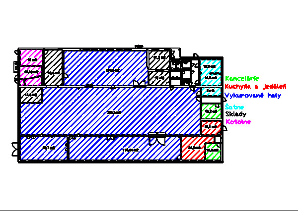 Výrobná hala – 680 m2, Beluša