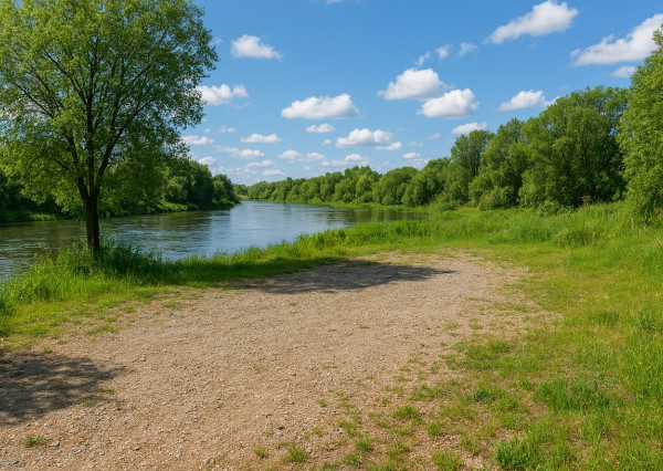 Exkluzívny rekreačný pozemok priamo pri vode – Gabčíkovo, prístav