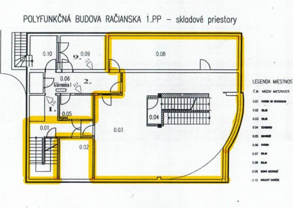 Skladový priestor, v blízkosti Figara, 200 m2