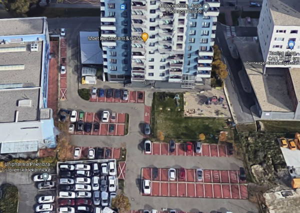  Na predaj vonkajšie parkovacie miesto v Petržalke, Bratislava V