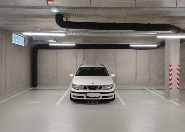 Na predaj vnútorné garážové parkovacie státie v obľúbenom rezidenčnom projekte Ovocné sady, BA II TOP