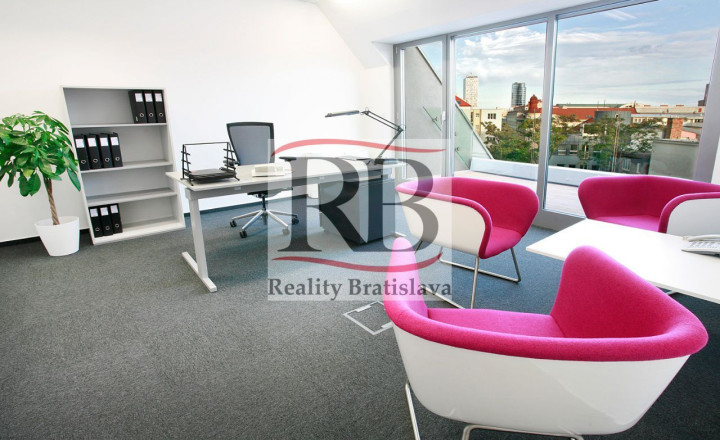 Exkluzívny administratívny priestor s terasou v centre, Mickiewiczova, Bratislava I, 148,47m2