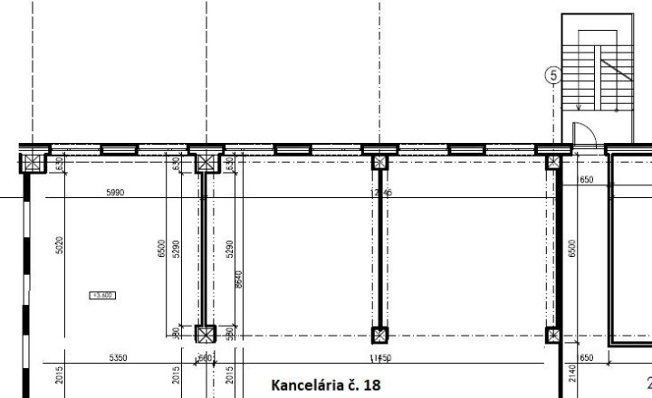Rekonštruované kancelárske priestory na prenájom - Bratislava V - fotografia 5