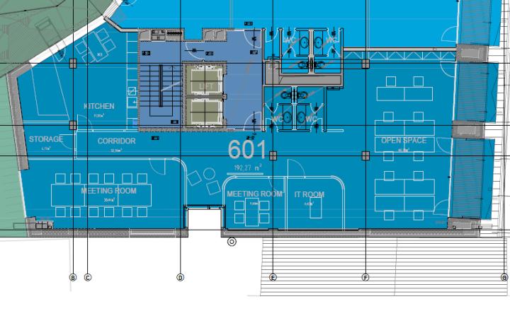 Exkluzívne kancelárie na prenájom 192m2 + TERASA, Mickiewiczova-Staré Mesto - fotografia 3