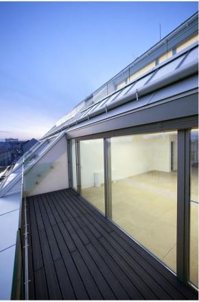 Exkluzívne kancelárie na prenájom 192m2 + TERASA, Mickiewiczova-Staré Mesto - fotografia 4