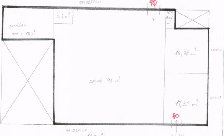 NA PRENÁJOM  – Multifunkčný obchodno skladový priestor s chladiacim boxom  (140 m²) - fotografia 3