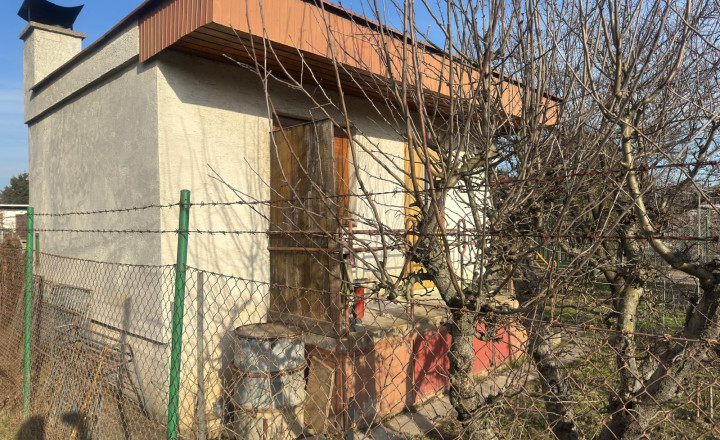 Na predaj záhrada s podpivničenou chatkou v Podunajských Biskupiciach - fotografia 1