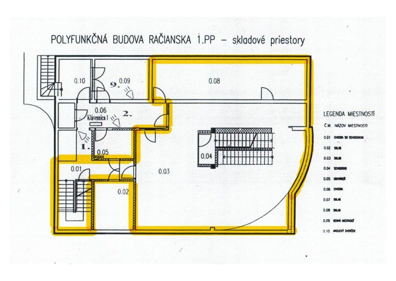 Skladový priestor, v blízkosti Figara, 200 m2