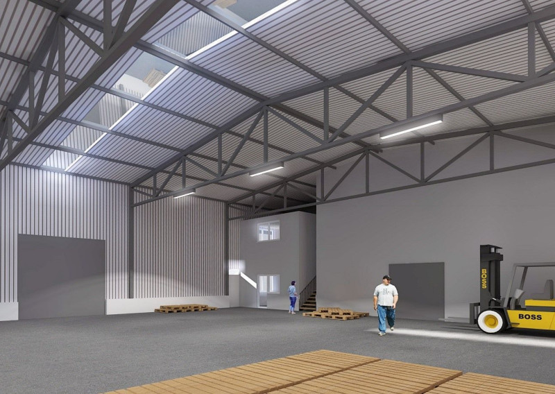 Výstavba skladových priestorov na kľúč, Bratislavská ulica, Trnava, 500-2400m2